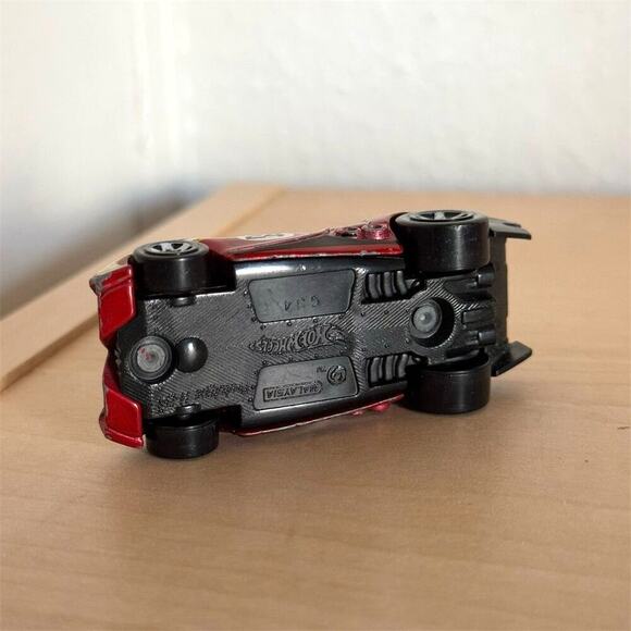 Hot Wheels Track Stars Prototype H-24 Red Diecast Car 2010 Racing theme - Picture 6 of 6